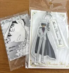 【新品未開封】名探偵コナン 怪盗キッド 2連アクリルキーホルダー