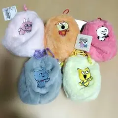 にしむらゆうじ作品　スタジオUC もこもこ巾着　全種セット