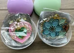 セボンスター　プレミアムセボンスターなでしこデザインメタルチャーム ２種セット