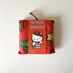 ☆ BABY BAGGU ☆ エコバッグ ベビー ハローキティ ウェスタン