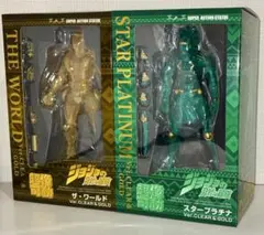 WF 限定 ジョジョ 超像可動 スタープラチナ&ザ・ワールド クリア&ゴールド