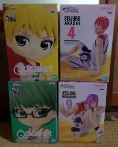 黒子のバスケ　プライズフィギュア　４体セット