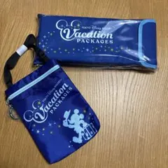 ディズニーリゾート バケーションパッケージ ポータブルクッション とポシェット