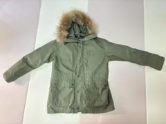 FREAK'S STORE ミリタリージャケット オリーブグリーン ファー付き