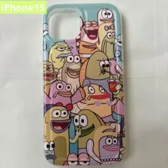 【新品】スポンジボブ　ビキニタウンの住人　iPhone15ケース
