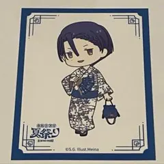 うたプリ　夏祭り　ステッカー　真斗