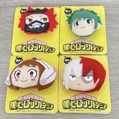 僕のヒーローアカデミア　ぬいバッジ　切島鋭児郎 緑谷出久　麗日お茶子　轟焦凍