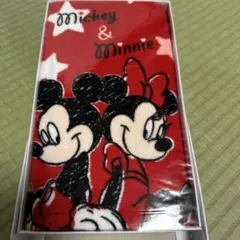 ディズニー ミッキー＆ミニー フェイスタオル サイズ34×75綿100%
