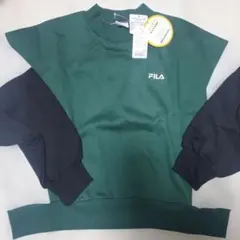 【新品未使用タグ付き】FILA　裏起毛トレーナー