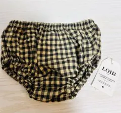 LOIR paris チェックブルマ