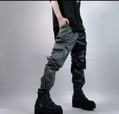 NieR Closingツートンカラー合皮パンツ