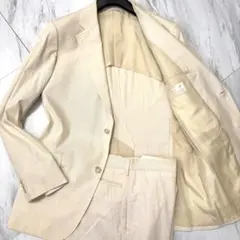 【ほぼ未使用】ＸＬ　ラルディーニ　高級ライン　近年　ダブルジャケット　アイボリー ほぼ未使用】XL ラルディーニ 高級ライン 近年 ダブルジャケット