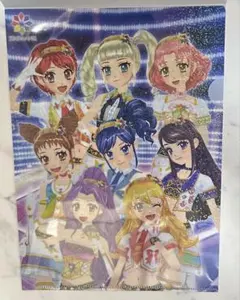 【フラットガシャポン】アイカツ！ クリアファイル ガチャ STAR☆ANIS