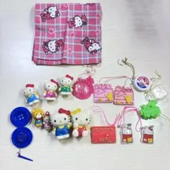 ハローキティ プレミアムマスコット サンリオ おまけ 平成レトロ ばら