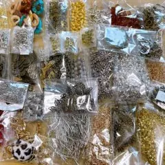 ハンドメイド　アクセサリーパーツまとめ売り　19