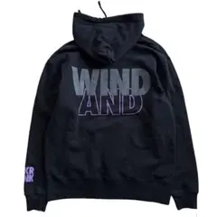 WIND AND SEA × SNKR DUNK 両面ロゴ パーカー 黒 Lのサムネイル
