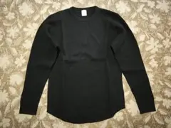 新品 UnitedAthle サーマル ロンT S ユナイテッドアスレ 黒