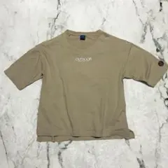 アウトドア Tシャツ ロゴ ワッペン シンプル スポーツ カジュアル XLのサムネイル
