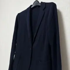 UNIQLO✴︎ネイビー テーラードジャケット 前面ポケット付き Mサイズ