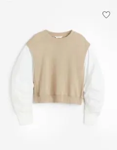 H&M コクーン　スウェット　トップス