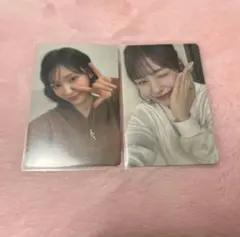 石井蘭 ME:I MIRAI Hi-Five FC限定盤 封入トレカ 2枚