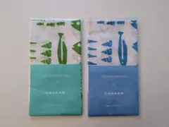 富山もよう 手ぬぐい 北日本新聞 2枚セット