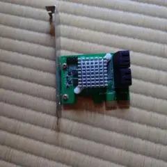 ヒートシンク付き拡張カード 4ポートSATA6G