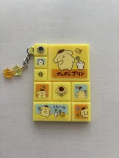 サンリオ　シークレットタイルシール風ミニミラー　 ポムポムプリン