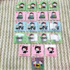 ☆オマケ付☆　クロネコヤマト　キティちゃん　シール　ステッカー　20枚