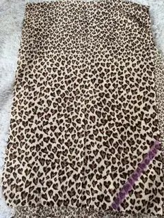 新品未使用Supreme シュプリーム ヒョウ柄 ストール マフラー