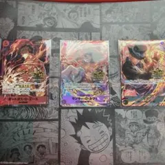 ワンピース カード　3周年プロモ　三兄弟