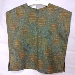 着物リメイク大島のベスト
