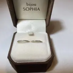 bijou SOPHIA K18ダイヤモンド フープピアス0.30ctのサムネイル
