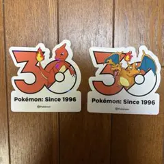 韓国限定 ポケモン 30周年 ランダムステッカーパック リザードン 1枚
