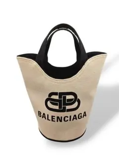 【正規品 】BALENCIAGA バレンシアガ 鞄キャンバスレザーホワイトのサムネイル