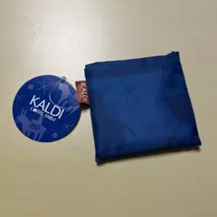 KALDI エコバッグ ブルー