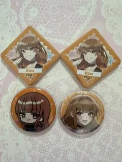 からぴちえと缶バッジ4個セット - メルカリ