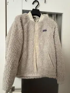Patagonia フリースジャケット XXL クリーム　キッズ　ボアジャケット