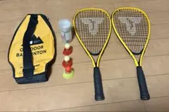 屋外用アウトドアバドミントンセット 風に強いタイプ