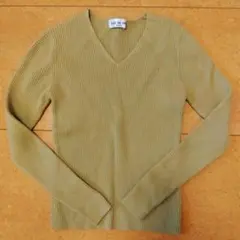 ★オードヴィー・長袖・ニット・セーター・パステルグリーン・サイズM★