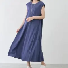 ★ JAYRO鹿の子フレアワンピース 接触冷感　タグ付　定価5,390円
