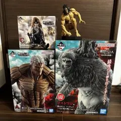 進撃の巨人それぞれの決意 B賞・C賞・D賞ラストワン賞フィギュア