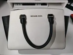MICHAEL KORS トートバッグ ホワイト/ブラック