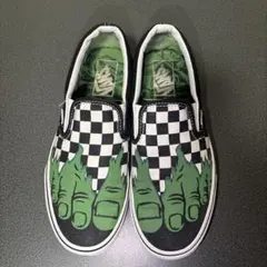 【激レア】VANS × MARVEL コラボ スリッポン ハルク 24cm