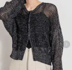 メッシュカーディガン