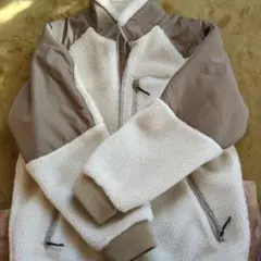 Marmot フリースジャケット M クリーム・ベージュ