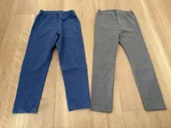 UNIQLO baby レギンス　10分丈　レギュラーフィット 2枚セット110