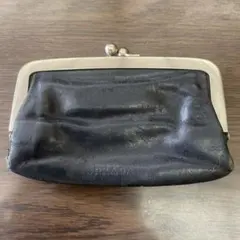 PRADA ブラックレザー コインケース