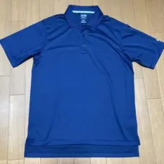 美品_アディダスゴルフ_ドライポロシャツ_ネイビー_日本M-Lサイズ感_のサムネイル