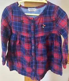 ミキハウスダブルビーチュニック100cm